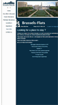 Mobile Screenshot of brussels-flats.be